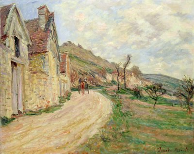 The Rocks at Falaise by Claude Monet